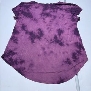 American Eagle Outfitters Purple Tie-Dye Short Sleeve ”Favorite T” Tee